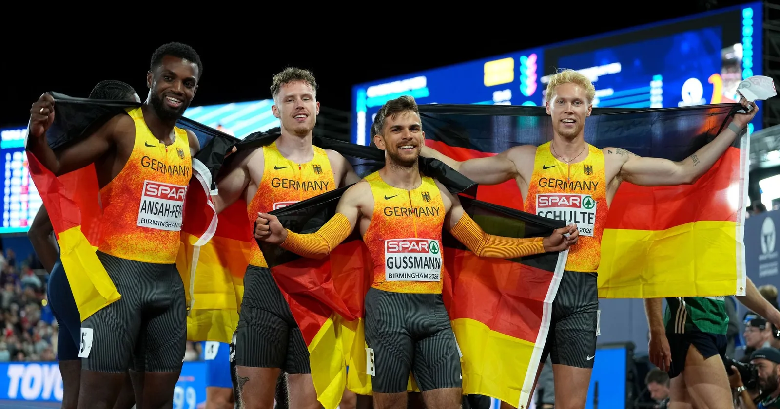 EM-​Gold trotz Do­ping­wir­bel: Deutsch­lands Su­per­sprin­ter Owen Ansah kann einem leid­tun - Die Rheinpfalz