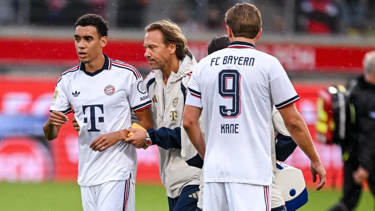 Jetzt spricht Harry Kane über den Schock um Jamal Musiala - BILD