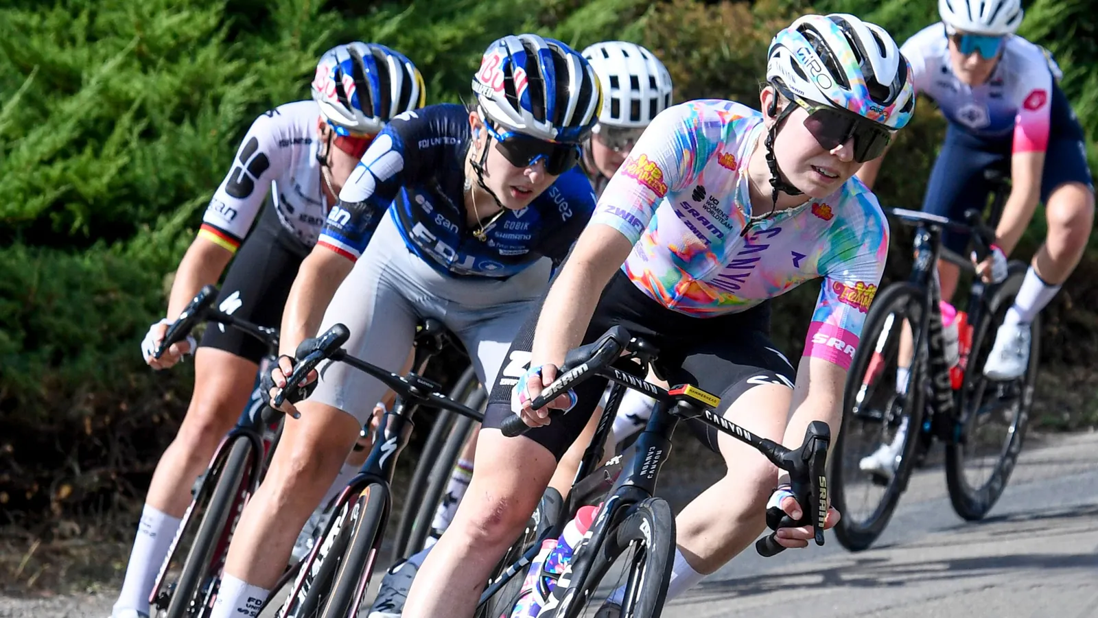 Antonia Niedermaier und Co. haben auf der 7. Etappe der Tour de France Femmes einen Coup bejubeln dürfen
