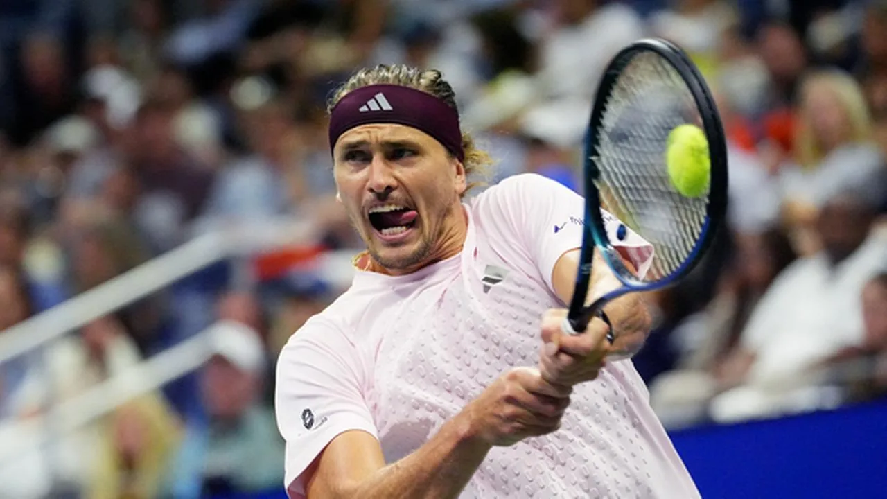Alexander Zverev im Achtelfinale der US Open. Nun gegen Darderi - BILD