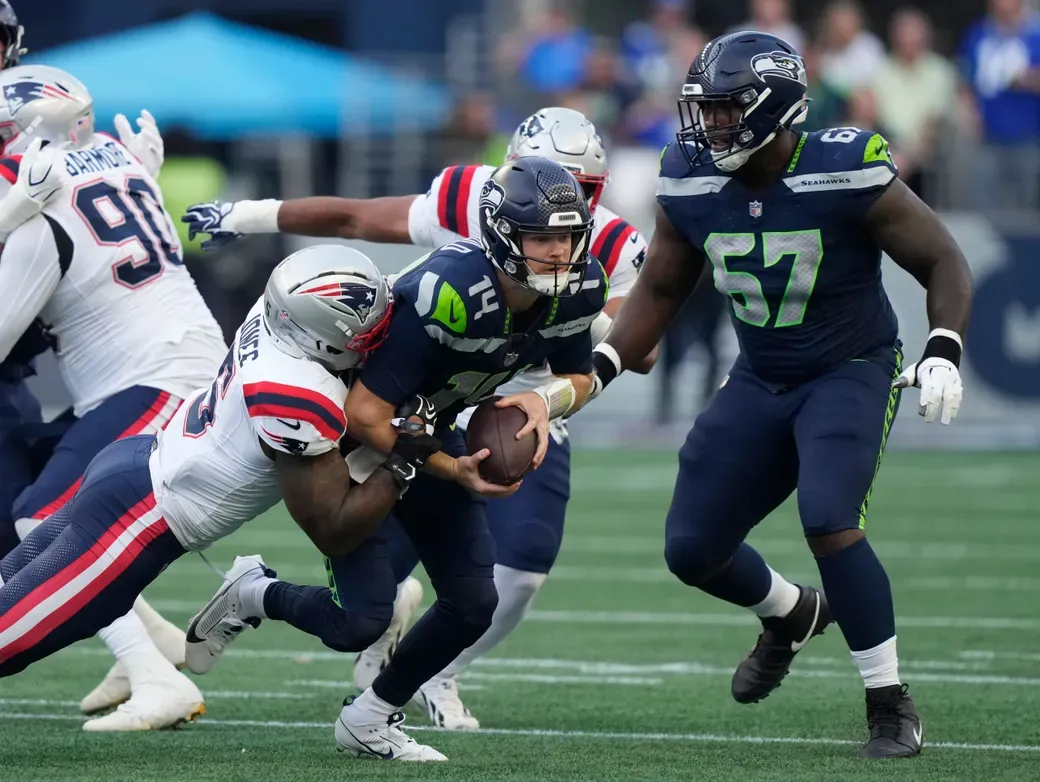 Sam Darnold wird gestoppt